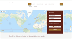Desktop Screenshot of coeliacpages.ie